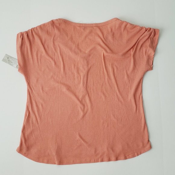 FRENCH LAUNDRY VINTAGE Henley Short Sleeve Top - Picture 3 of 10